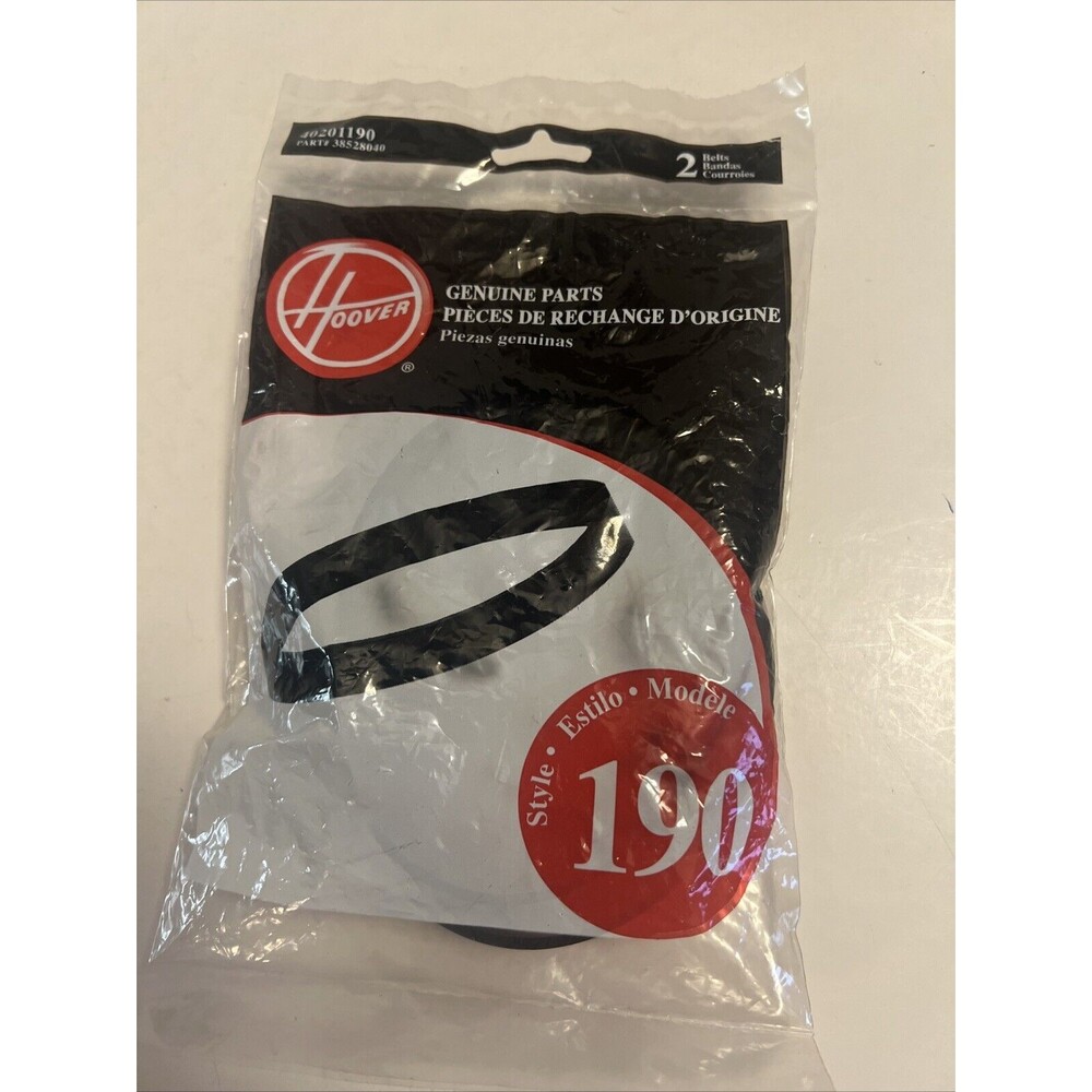 NEW Hoover Upright Vacuum Belt Belts 1pk of 2 belts 38528-008 40201030 Style 30